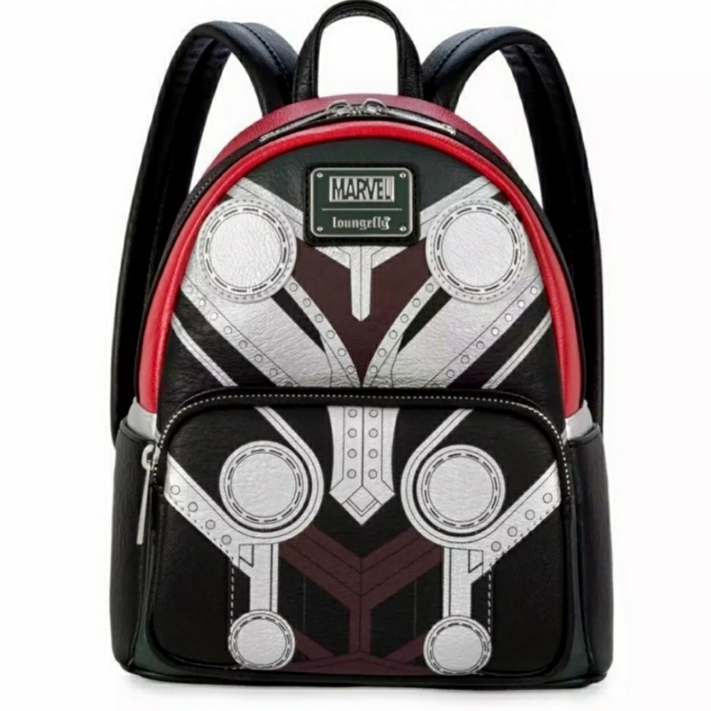 Disney Parks MARVEL Thor Love and Thunder Loungefly Mini Backpack NWT.